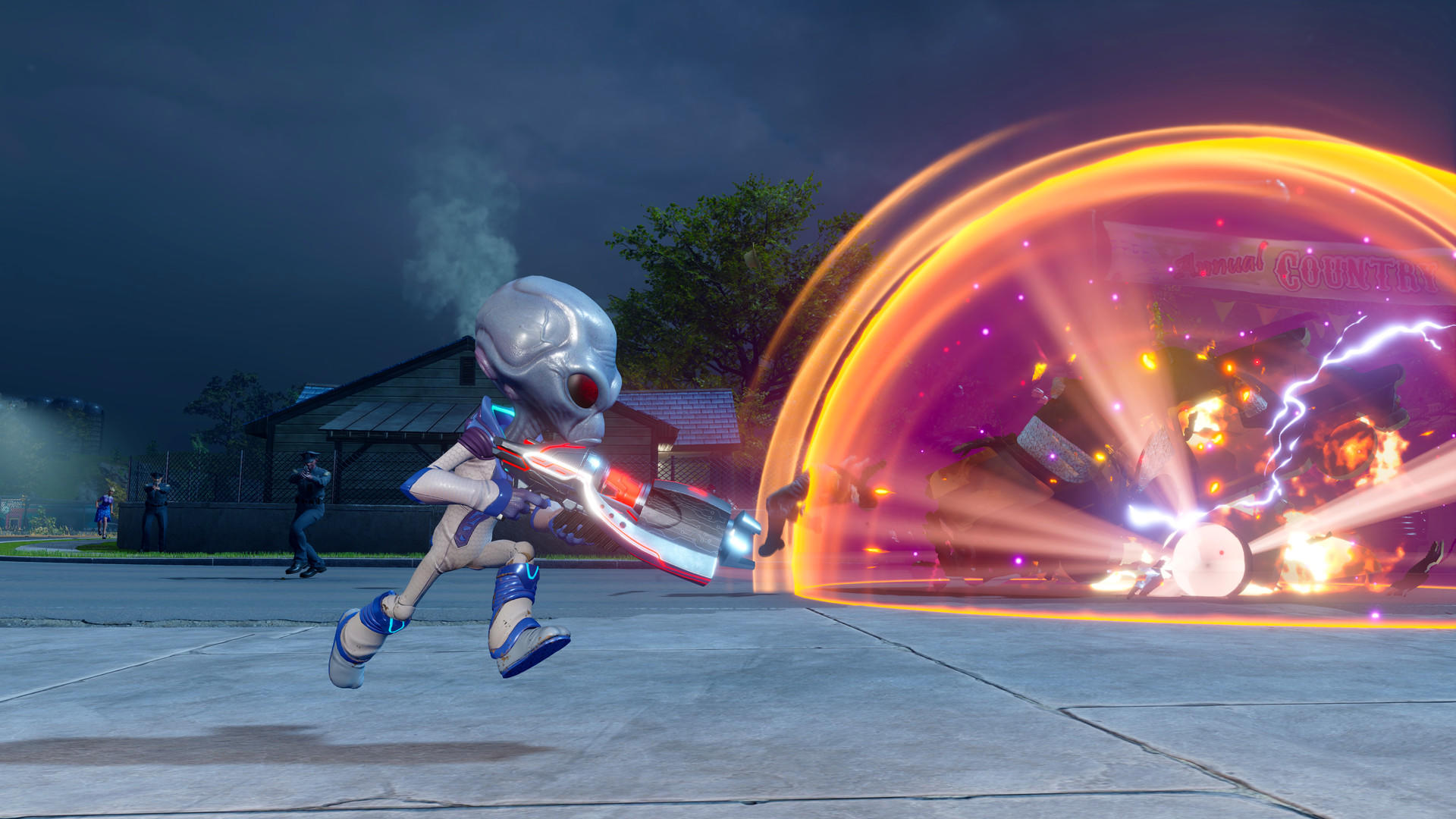 Screenshot of Destroy All Humans!