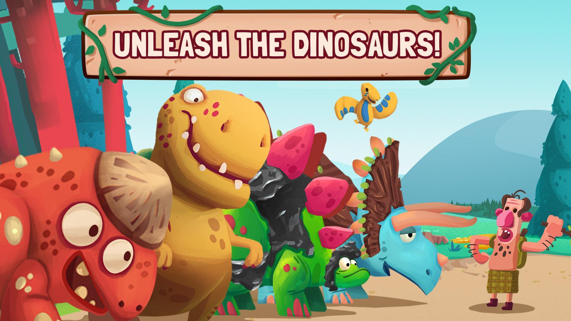 Dino Bash: Dinosaur Battle ภาพหน้าจอเกม
