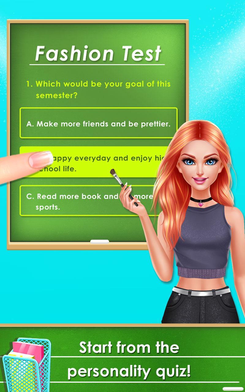 Fashion Daily - Back to School Game Screenshot