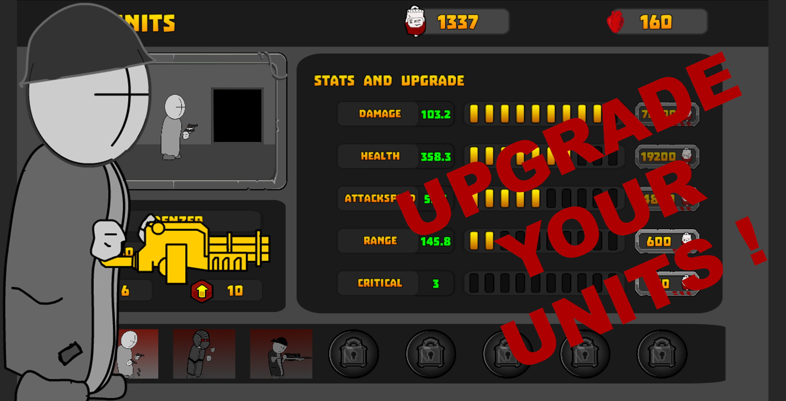 Madness Defense Game Screenshot