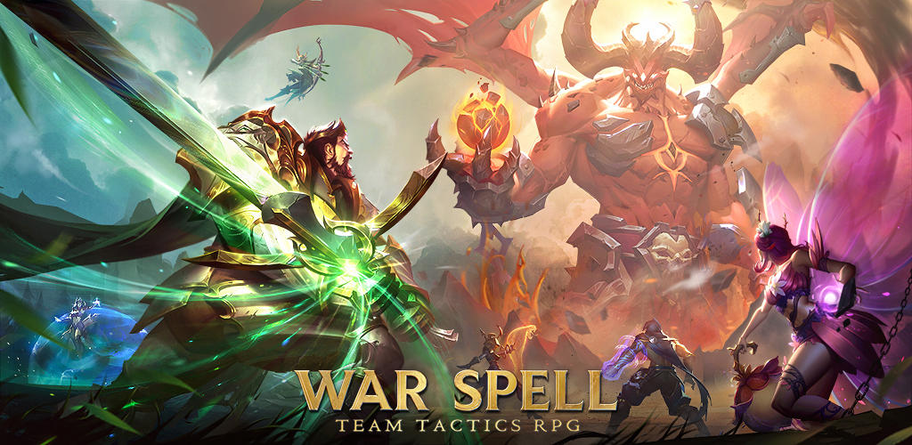 Banner of War Spell: Team Tactics RPG 