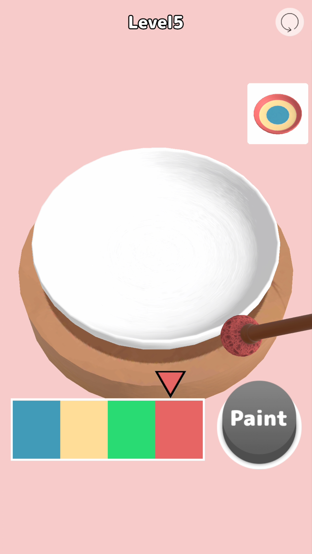 Pottery Painting Game Screenshot