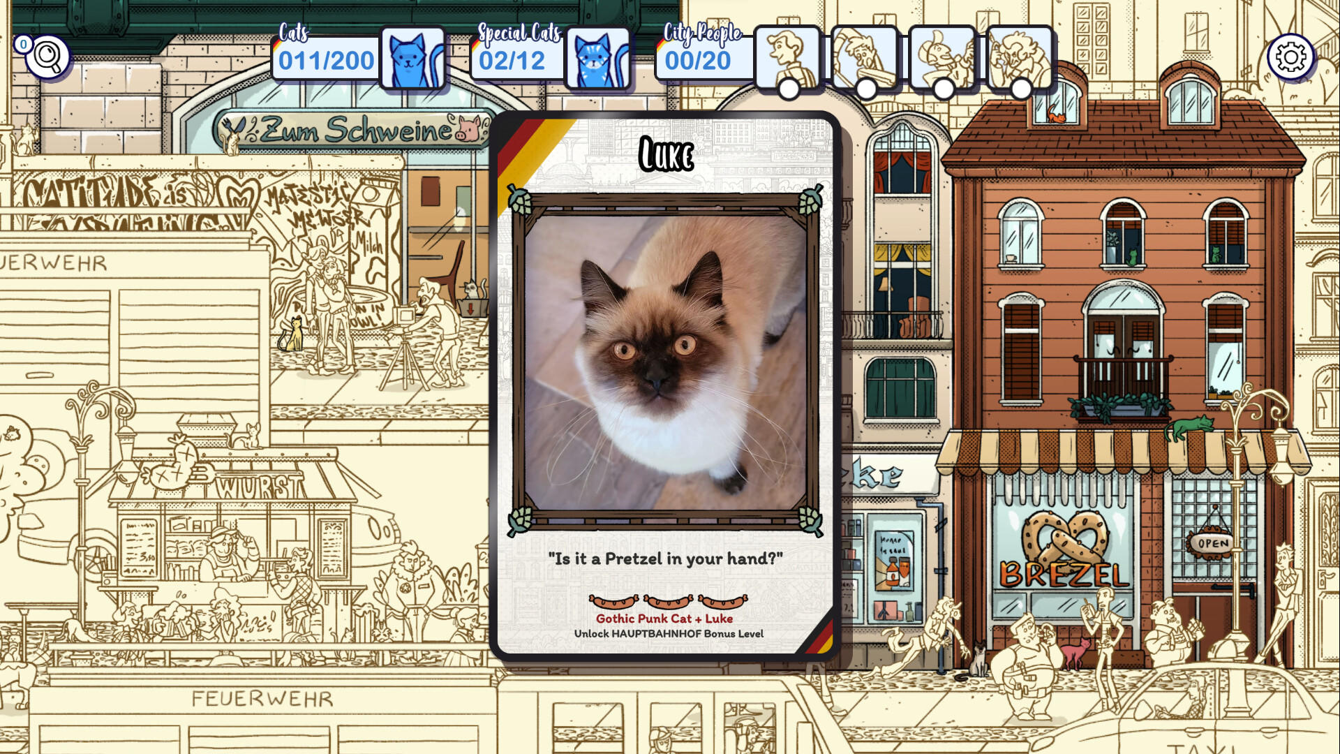 Hidden Cats in Berlin screenshot game