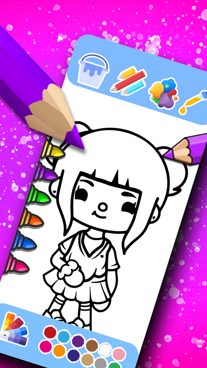 Gacha Nox Coloring Book android iOS apk download for free-TapTap