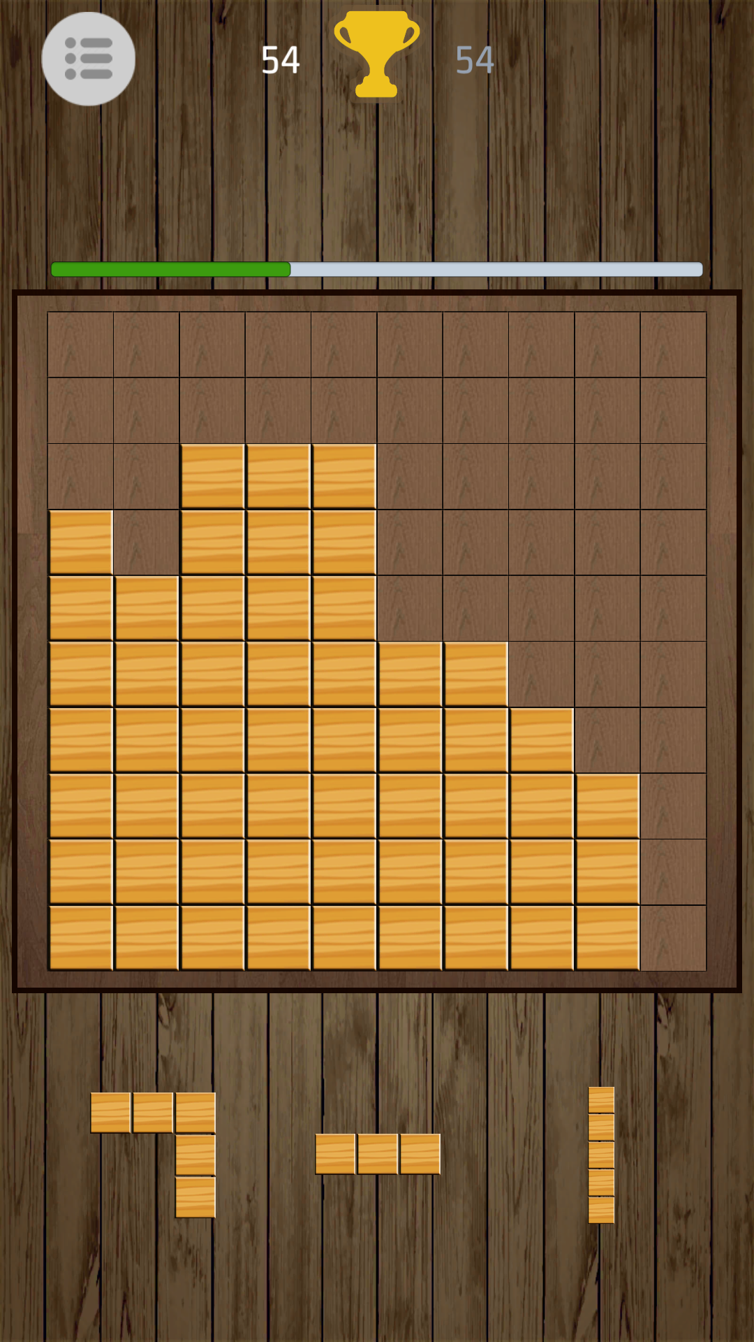 木块拼图 screenshot game
