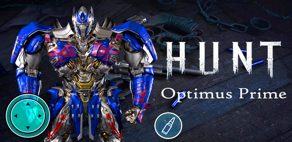 Banner of Optimus Prime Robot Hunt Game 1.0