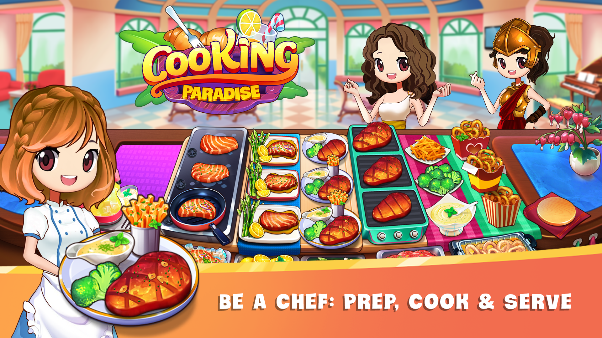 Screenshot 1 of Cooking Paradise: เกมเชฟและร้านอาหาร 1.4.25