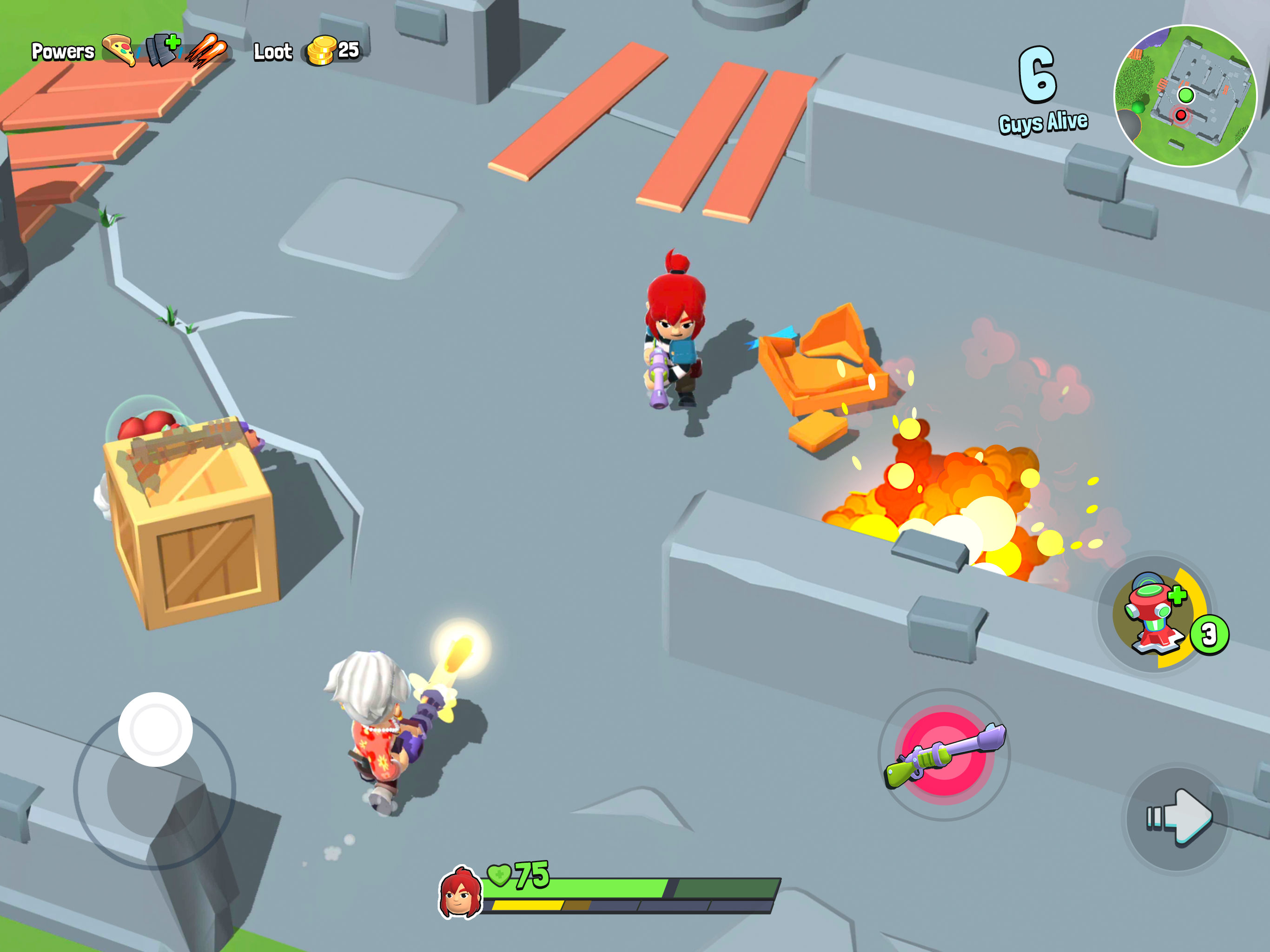 Battle Guys : Royale Game Screenshot