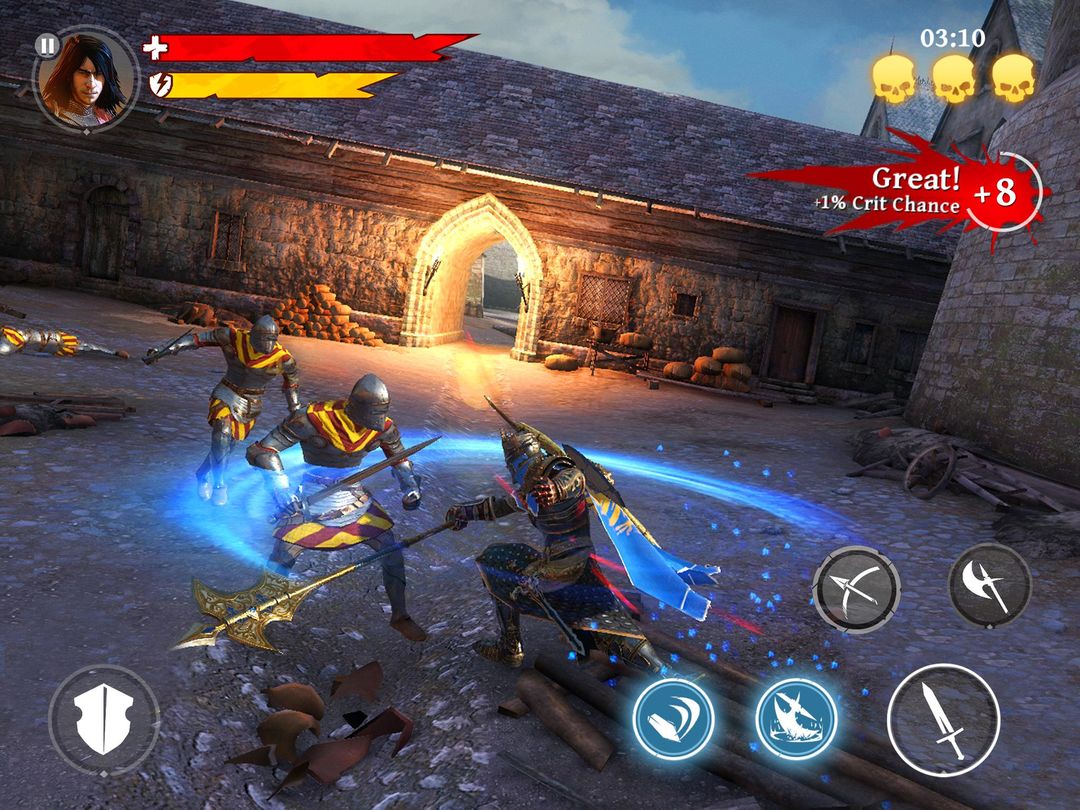 Iron Blade: Medieval Legends ภาพหน้าจอเกม