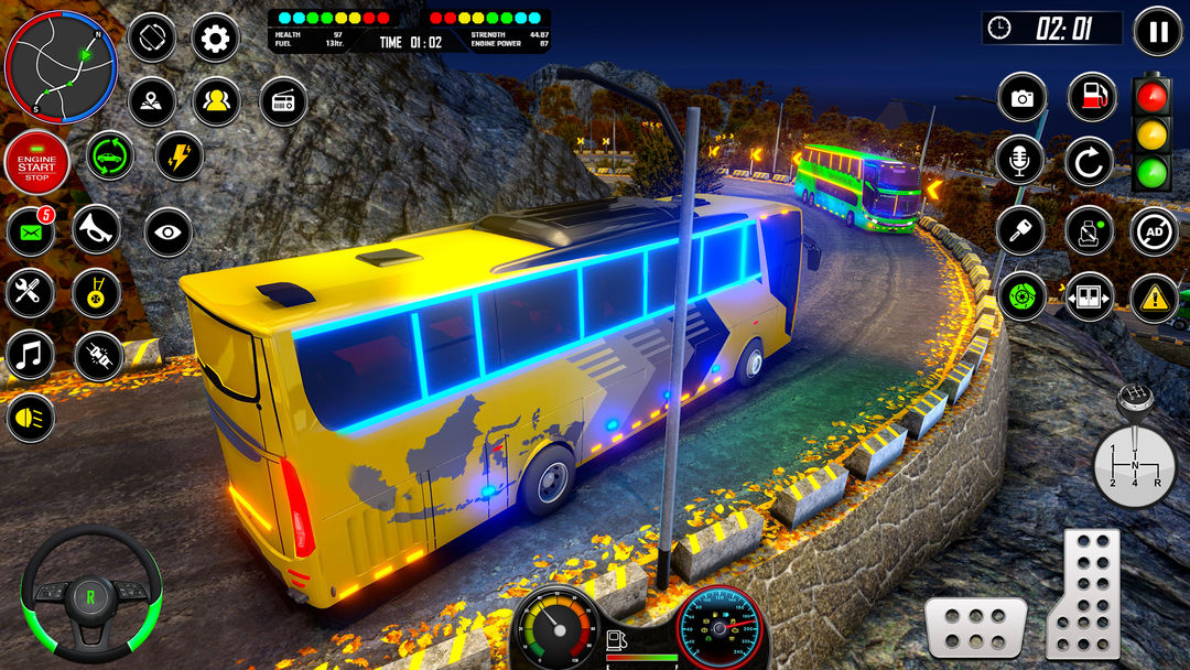 버스 시뮬레이터: 버스 게임 게임 스크린 샷