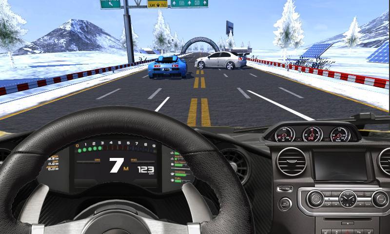 Driving In Car screenshot game