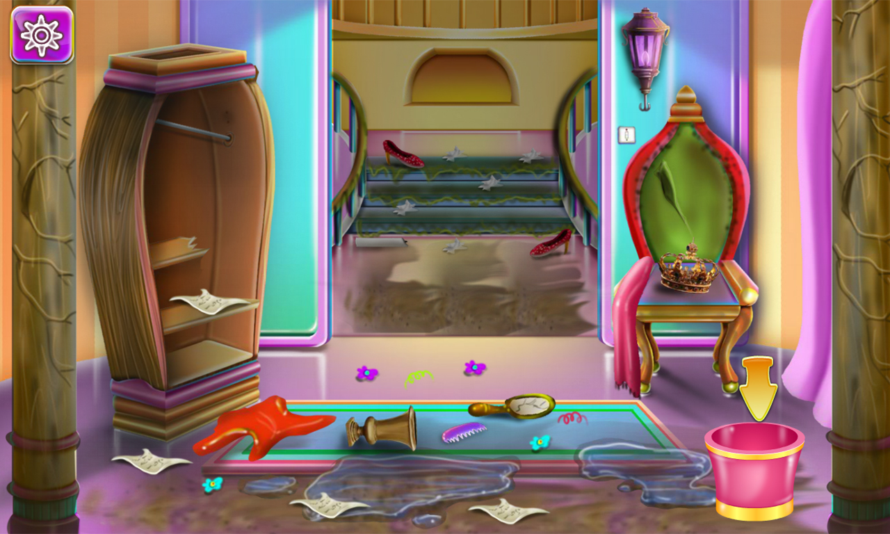 Princess Kim and Her Cute Kitty Cat Game Screenshot