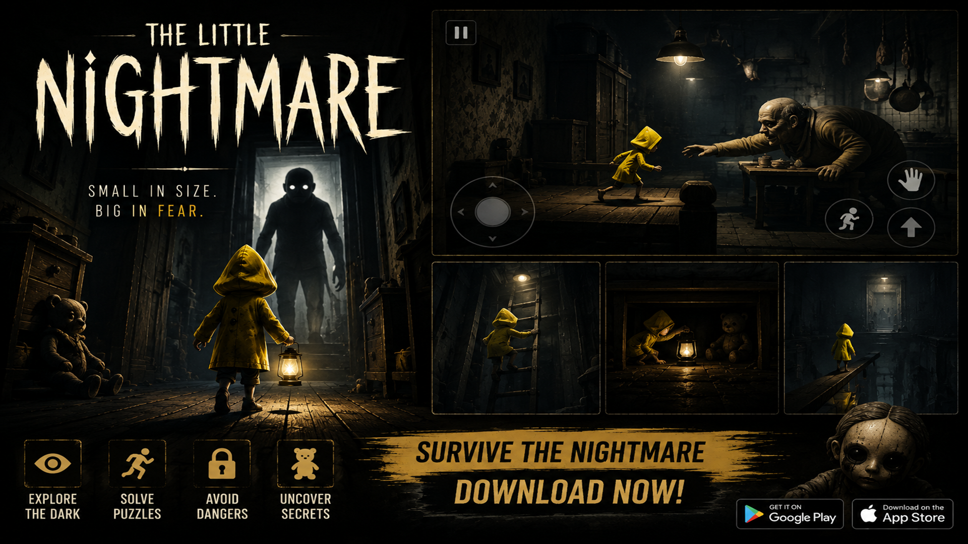 The Little Nightmare Game Screenshot
