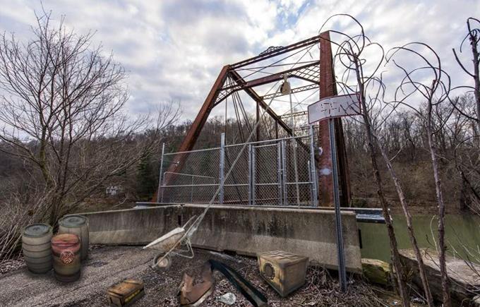Escape Puzzle: Abandoned Bridge Game Screenshot