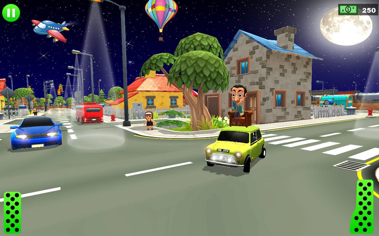 Mr. Pean Car City Adventure - Games for Fun Game Screenshot