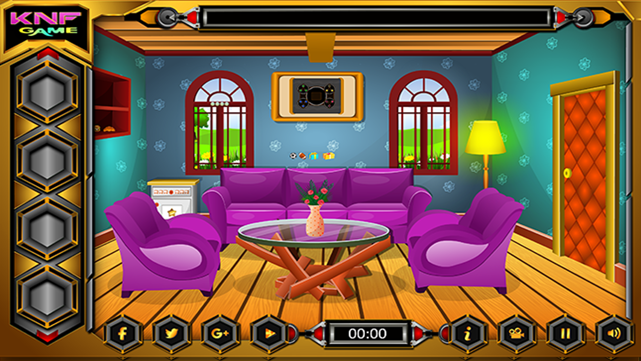 Can You Escape Colorful House Game Screenshot