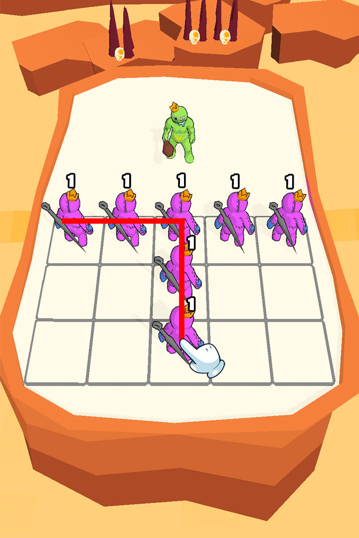 Merge Fusion: Rainbow Rampage screenshot game