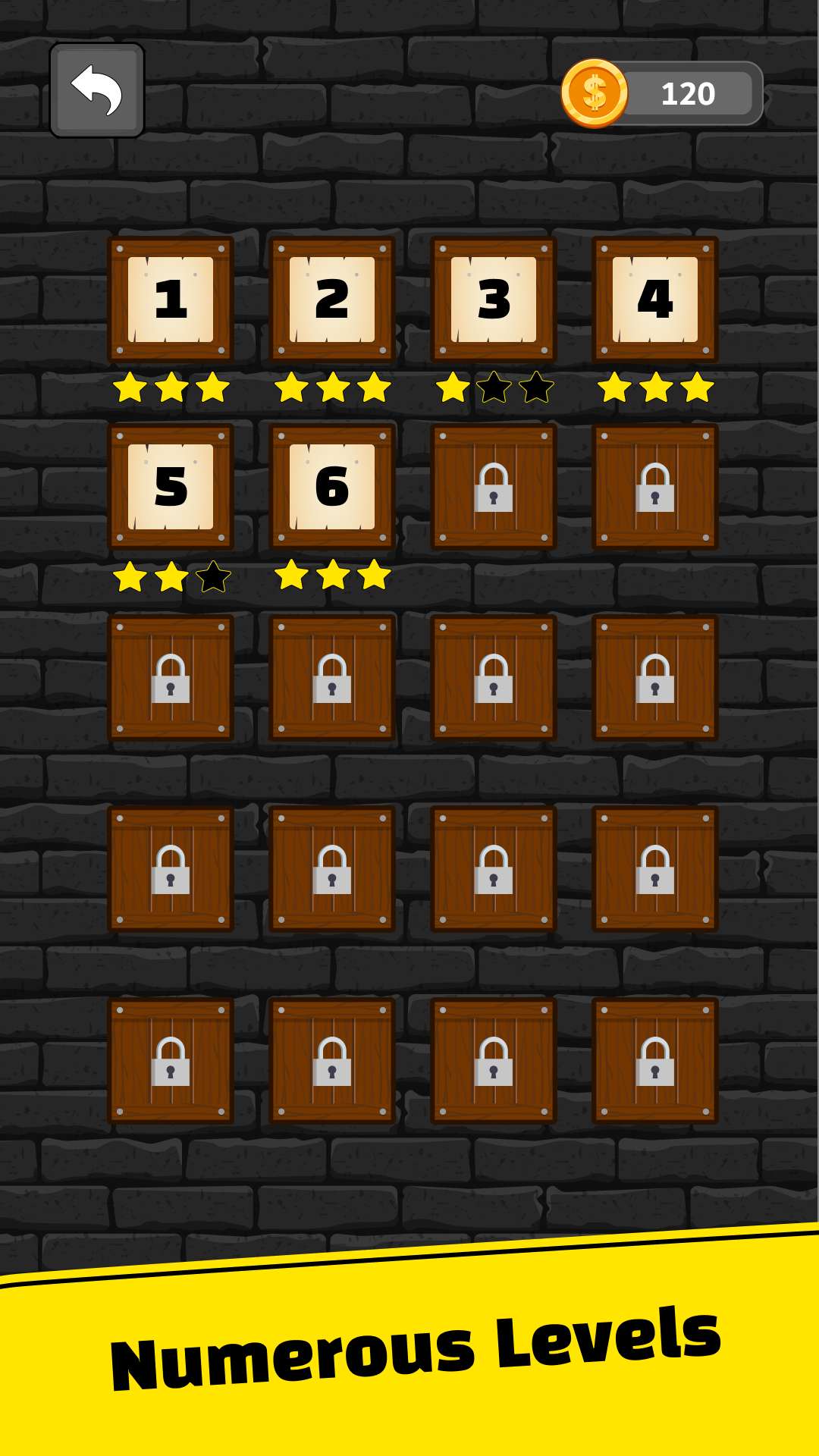 Rolling Ball Puzzle Game Screenshot