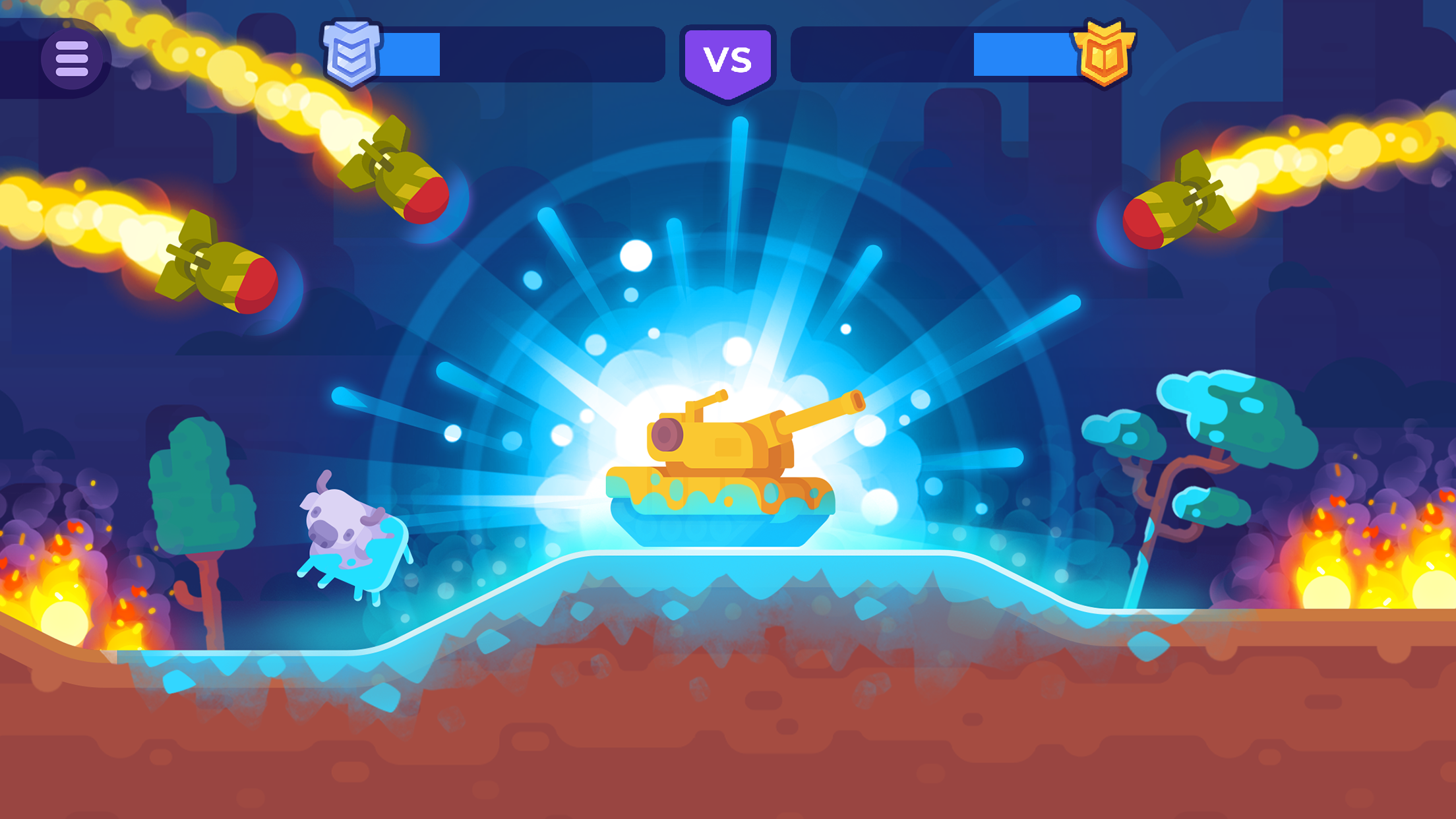 Tank Stars Game Screenshot