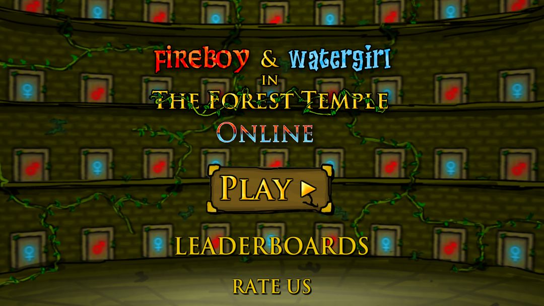 森林冰火人: Online screenshot game
