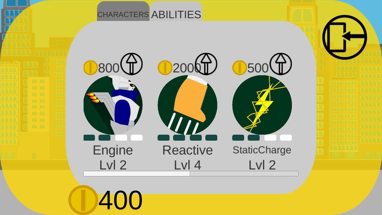 BNHA runner Game Screenshot