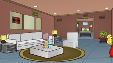 Glass Door House Escape Game Screenshot