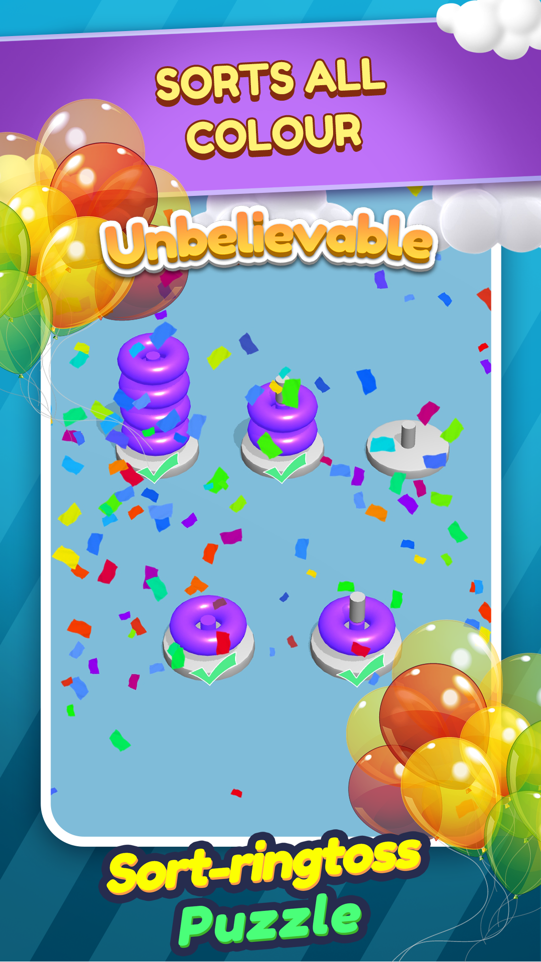Ring Sort ภาพหน้าจอเกม