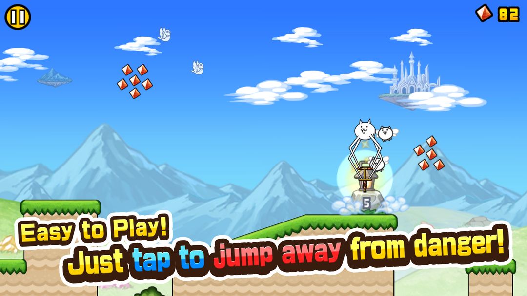 Go! Go! Pogo Cat screenshot game