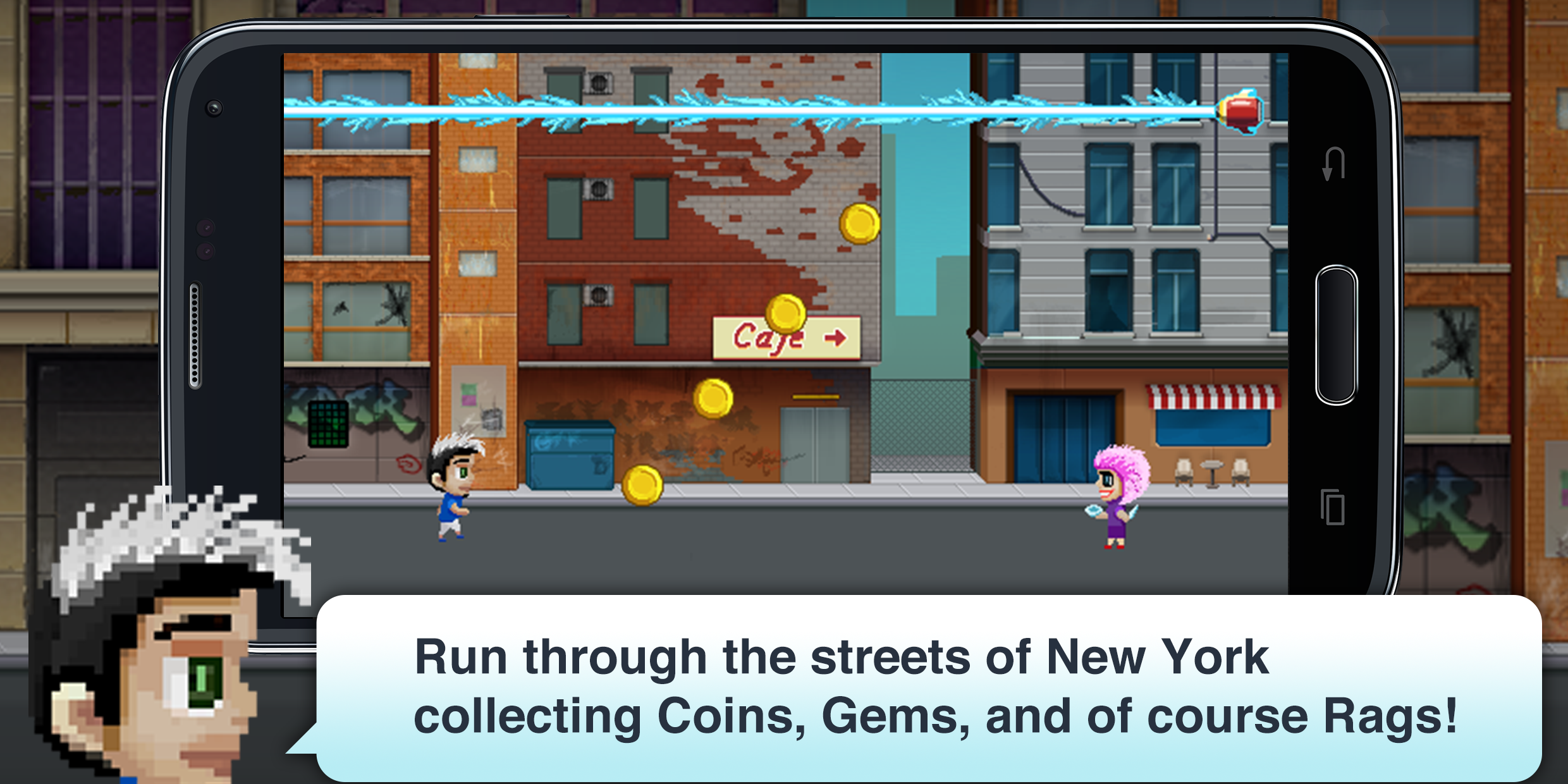 Cuplikan Layar Game Rag Run