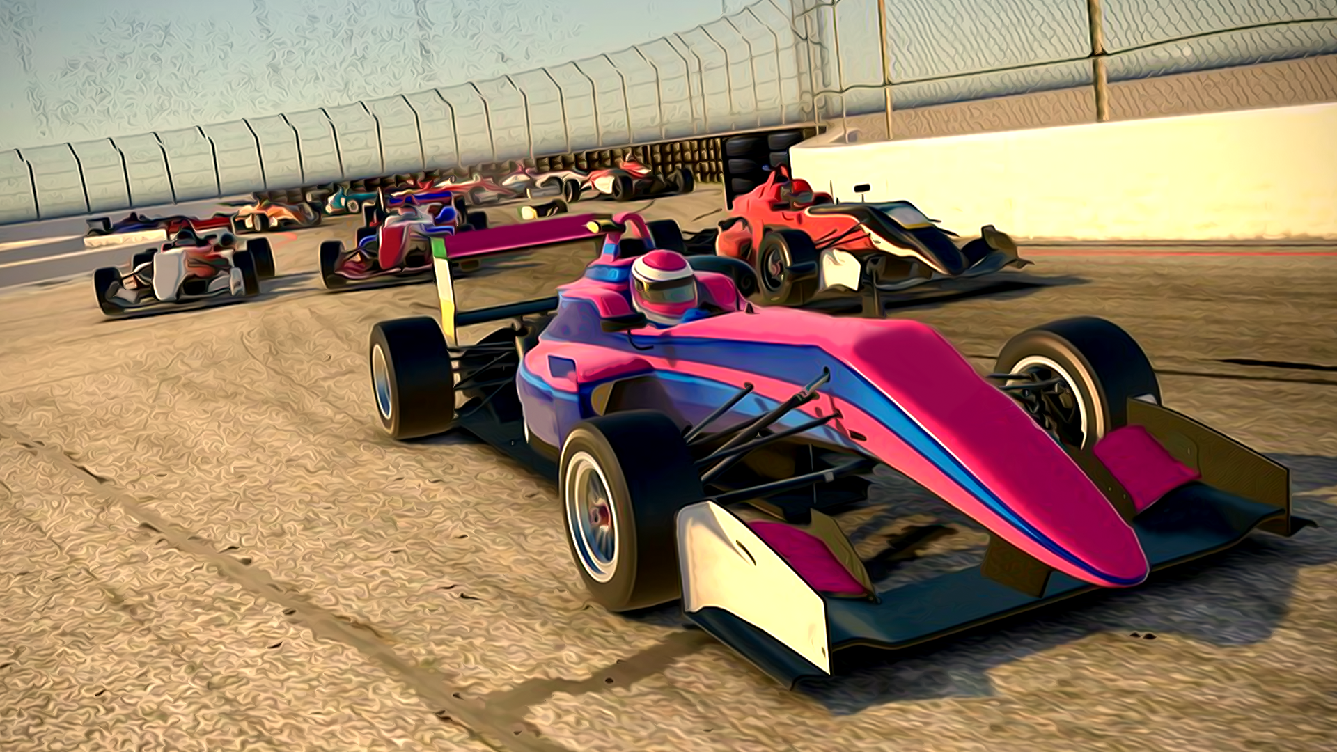 Formula Racing Car Game 3D ภาพหน้าจอเกม