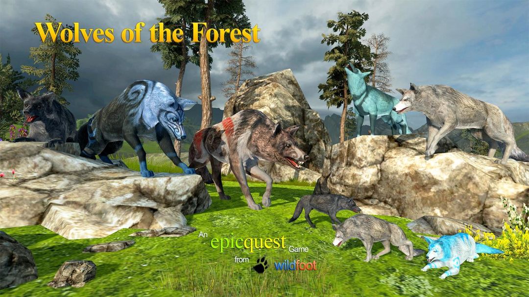 Wolves of the Forest ภาพหน้าจอเกม