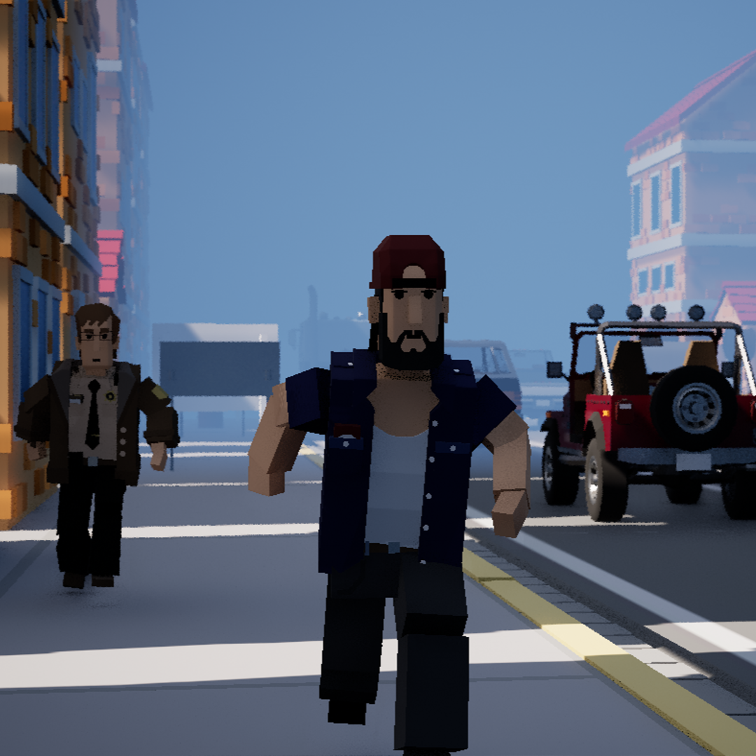 Screenshot of Lawless Runner