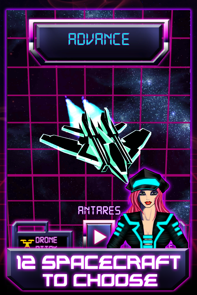 Galaxy Strikers:Space Invaders 遊戲截圖