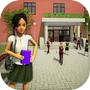 Icon of School Girl Simulator: High School Games