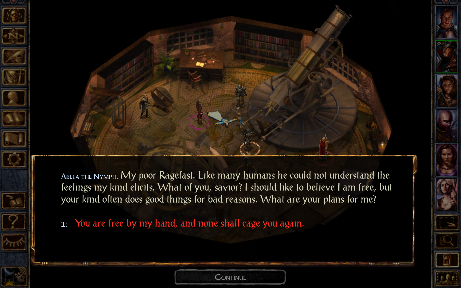 Baldur's Gate Enhanced Edition Game Screenshot