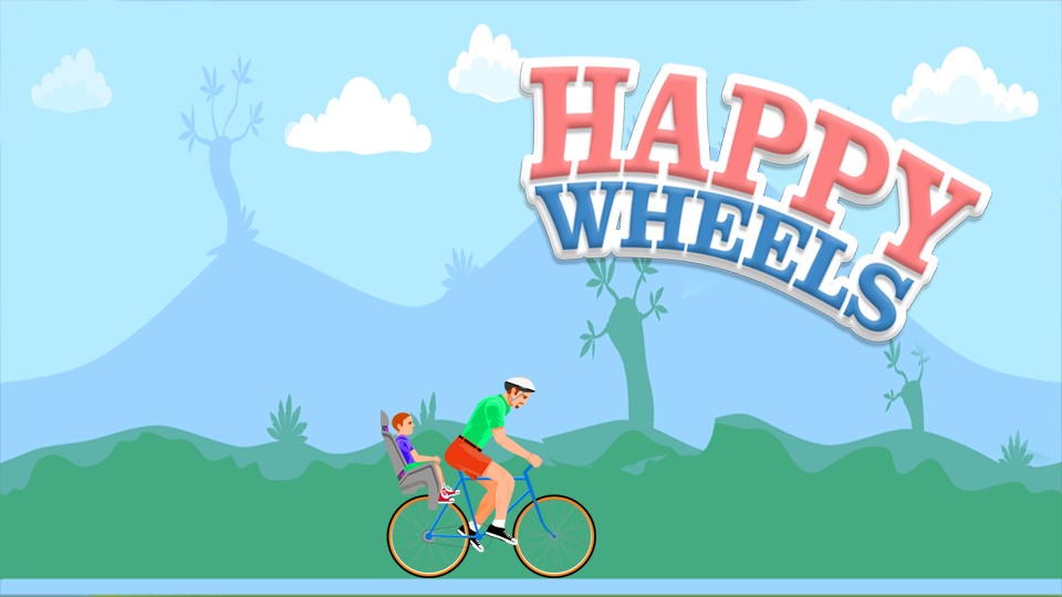 Happy Wheels game Game Screenshot