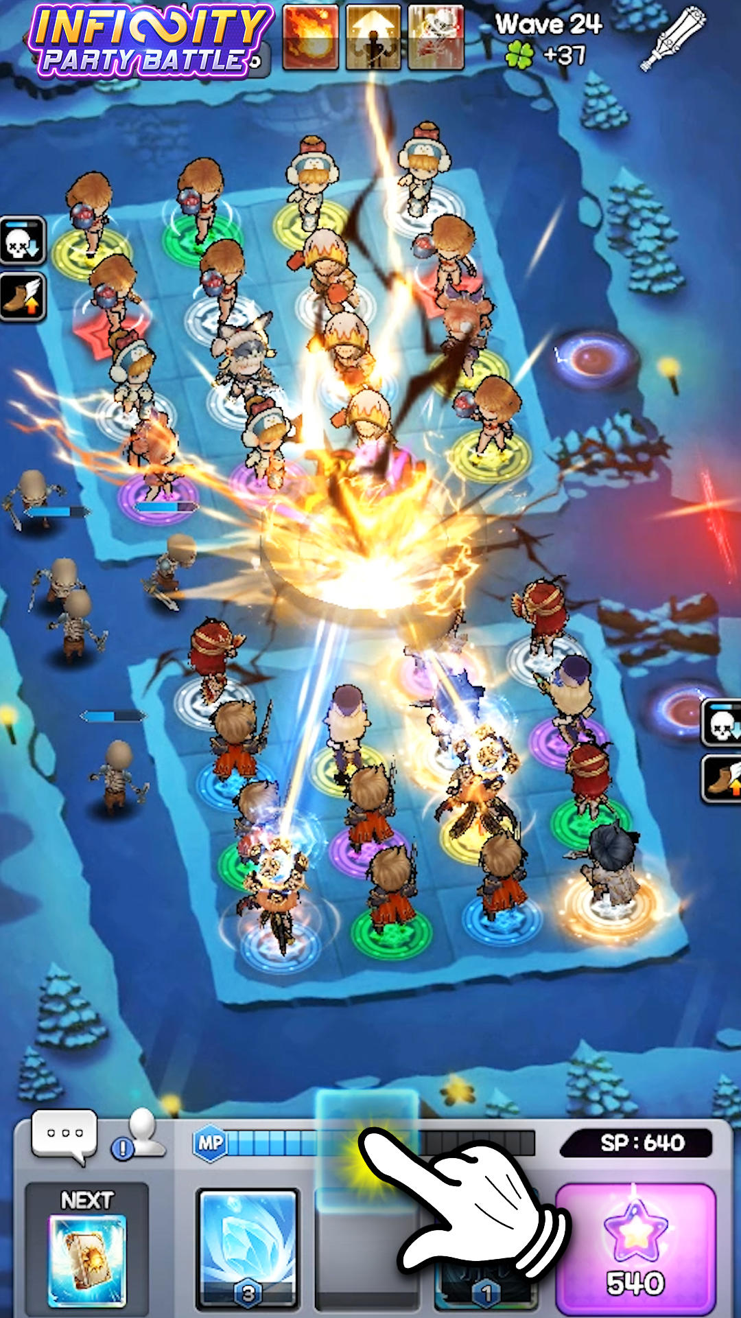 Screenshot 1 of Infinity Party Battle- P2E TD 1.5.6