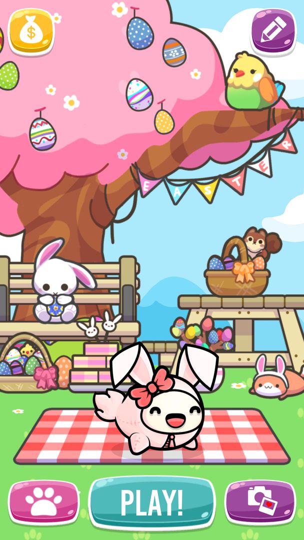 Screenshot of Happy Hop: Kawaii Jump