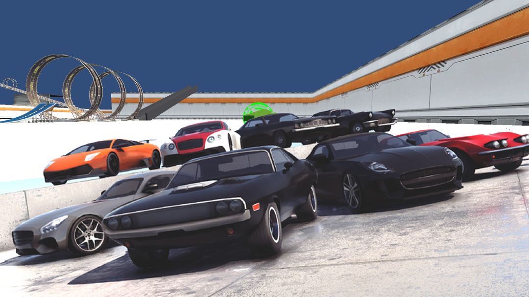 Screenshot of Car Stunts Challenge 3D - Driving Simulator 2020
