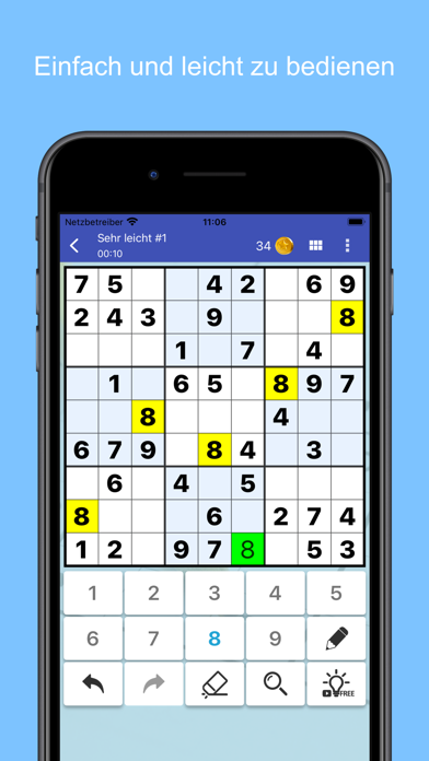 Screenshot 1 of Sudoku - Logik-Puzzlespiel 