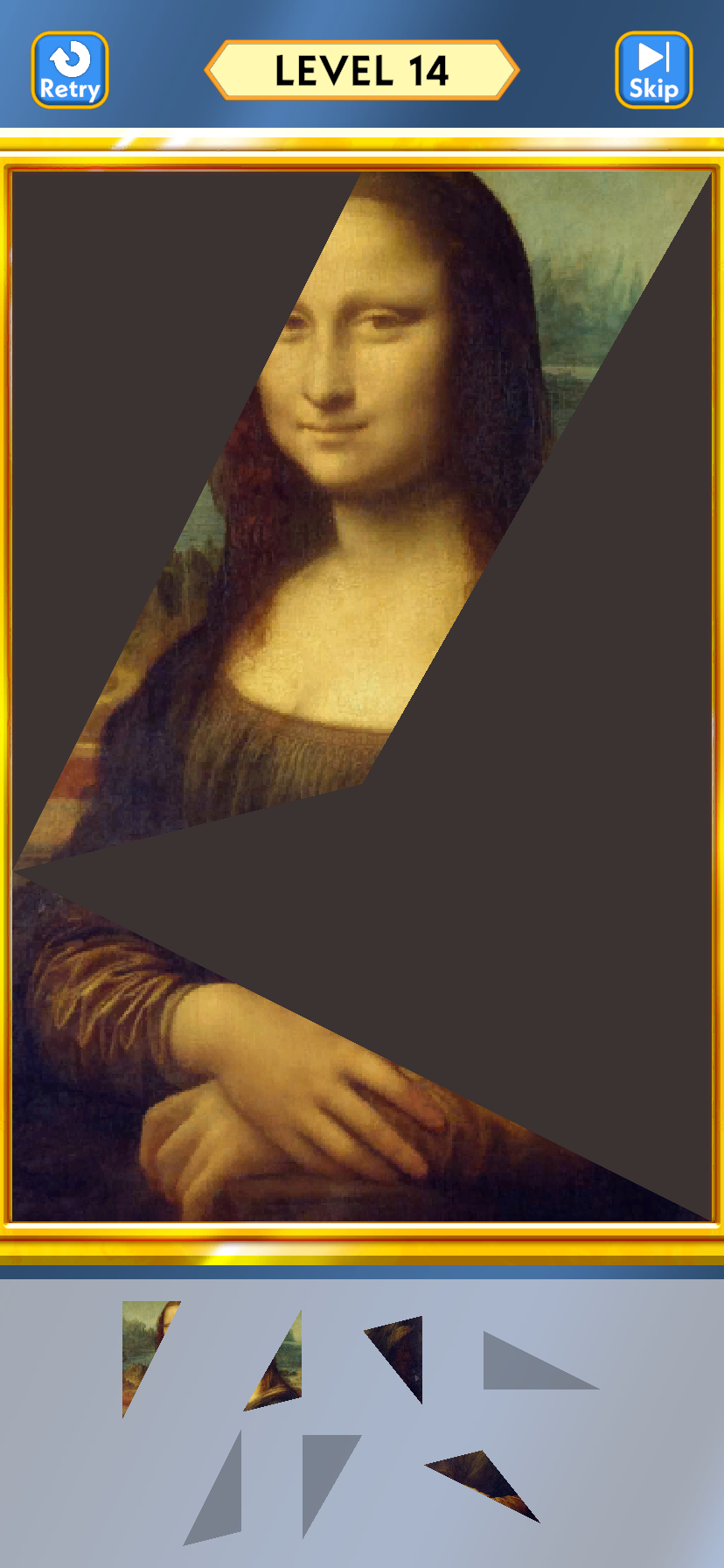 Art Tangram Game Screenshot