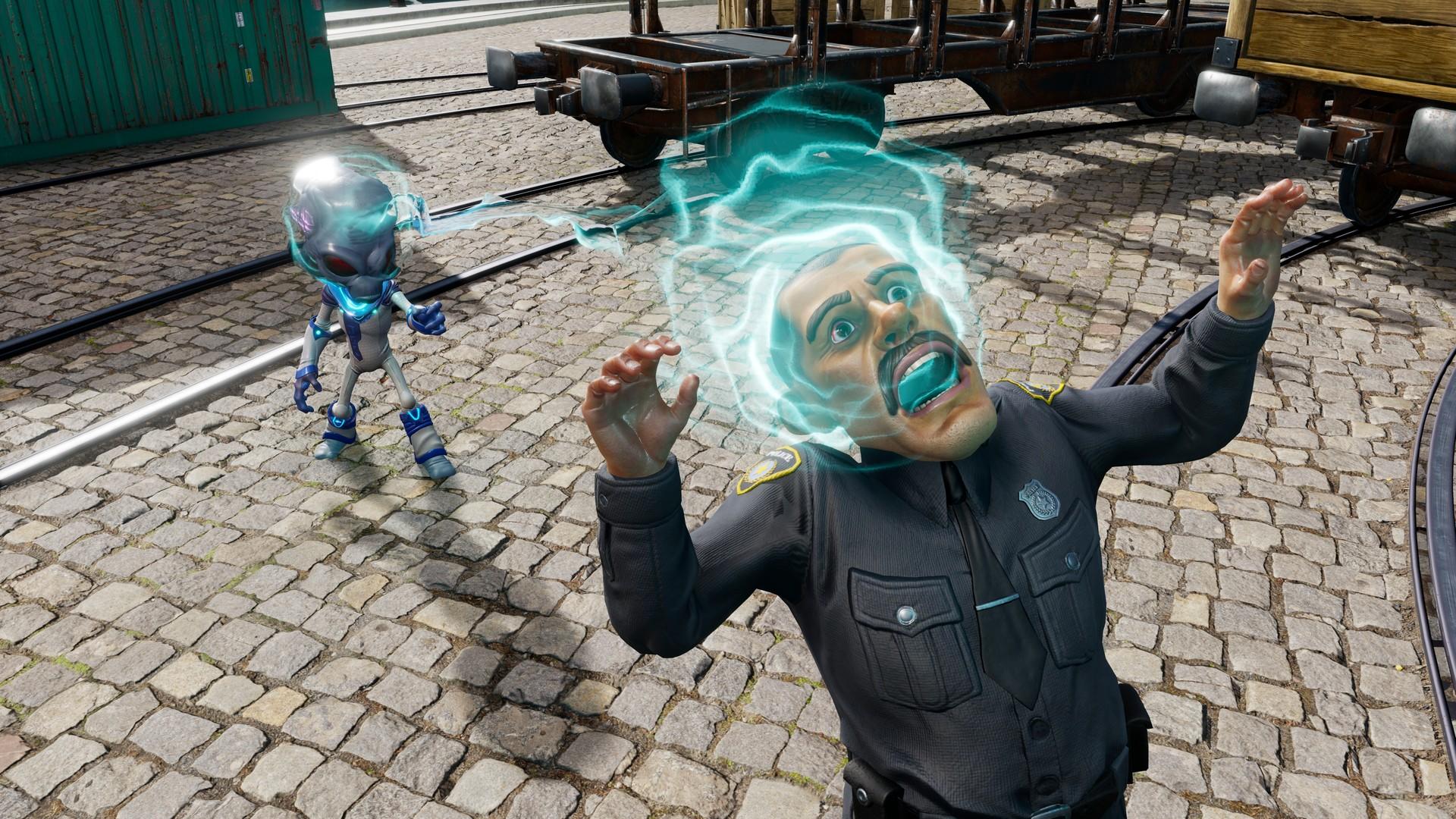 Screenshot of Destroy All Humans!