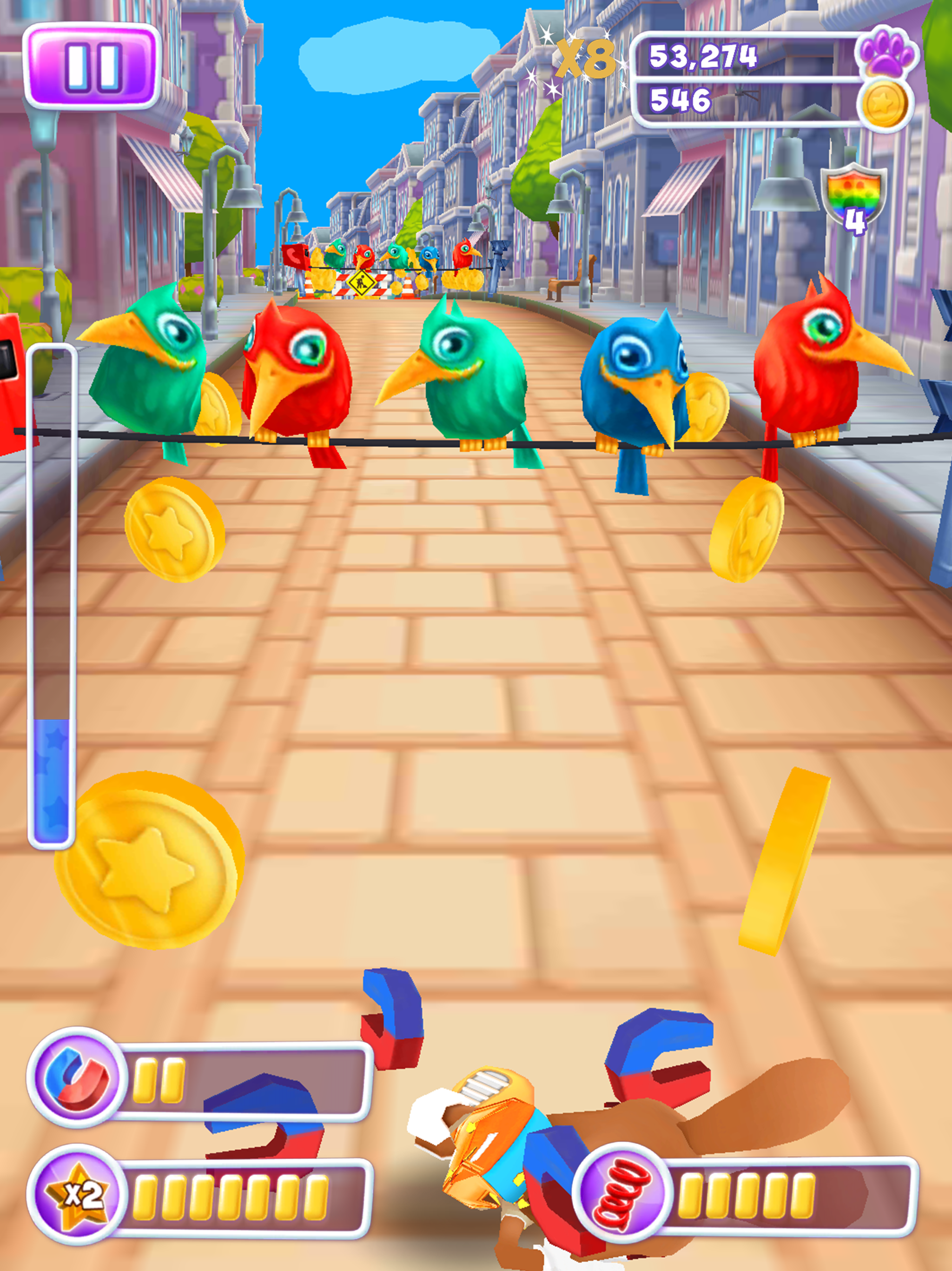Screenshot of Bunny Rabbit Runner