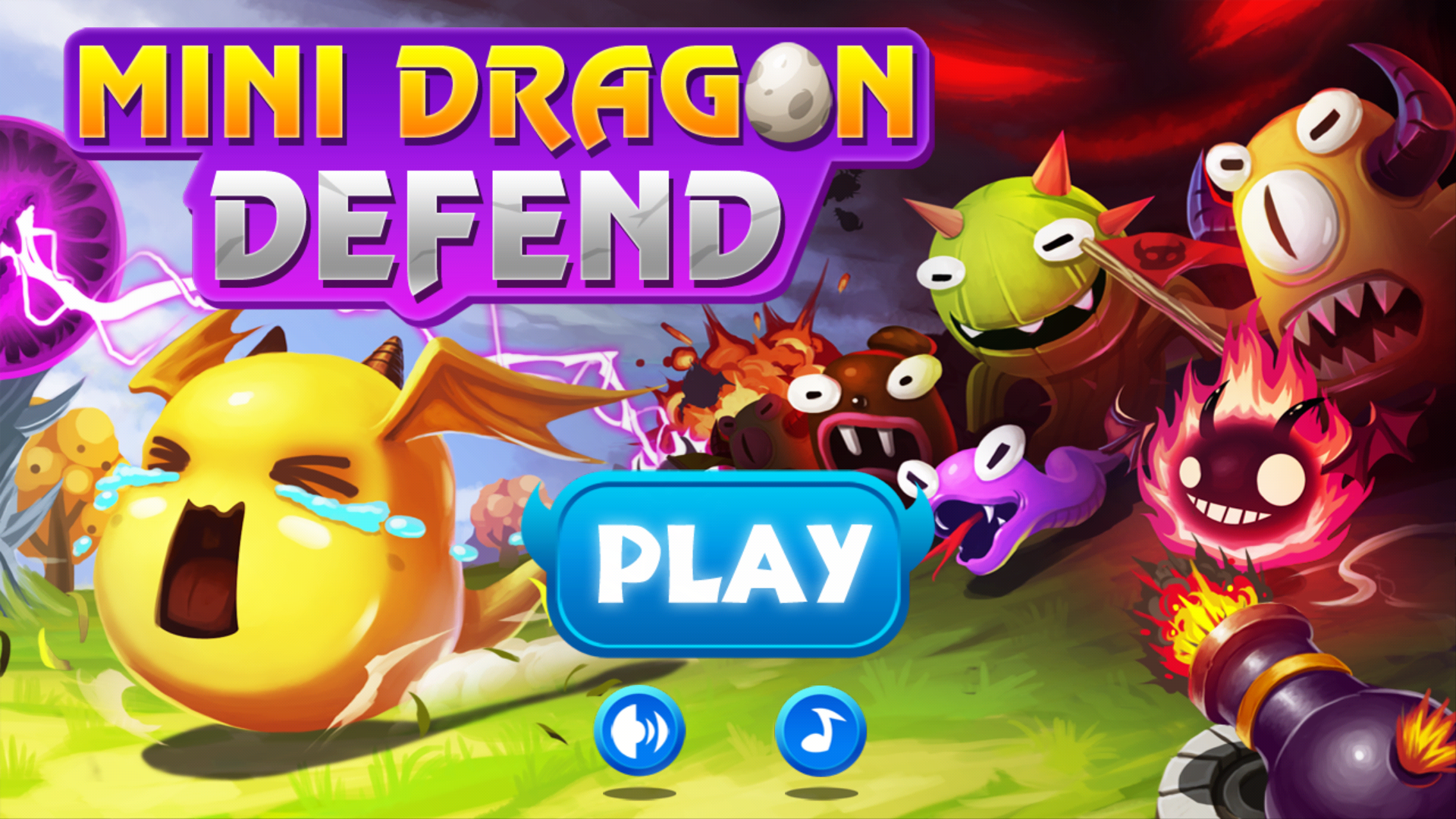 Dragon Defend ภาพหน้าจอเกม