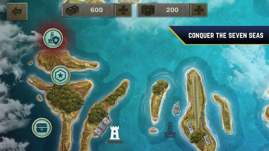 Screenshot of Enemy Waters : Submarine and W