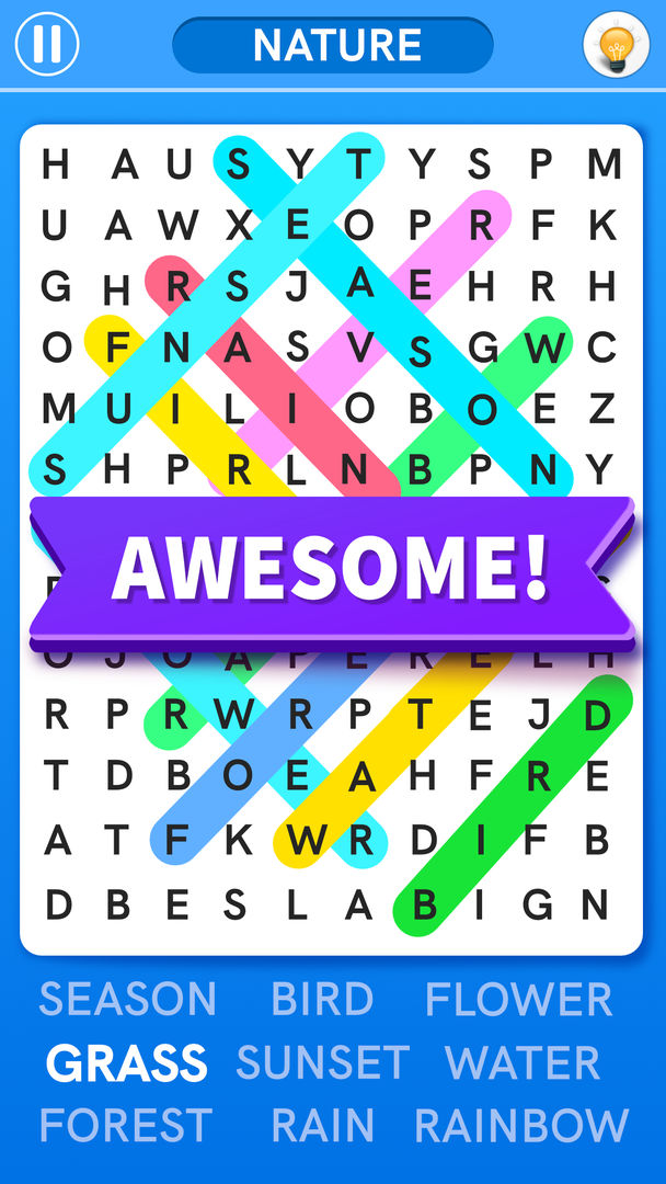 Word Search Games: Word Find ภาพหน้าจอเกม