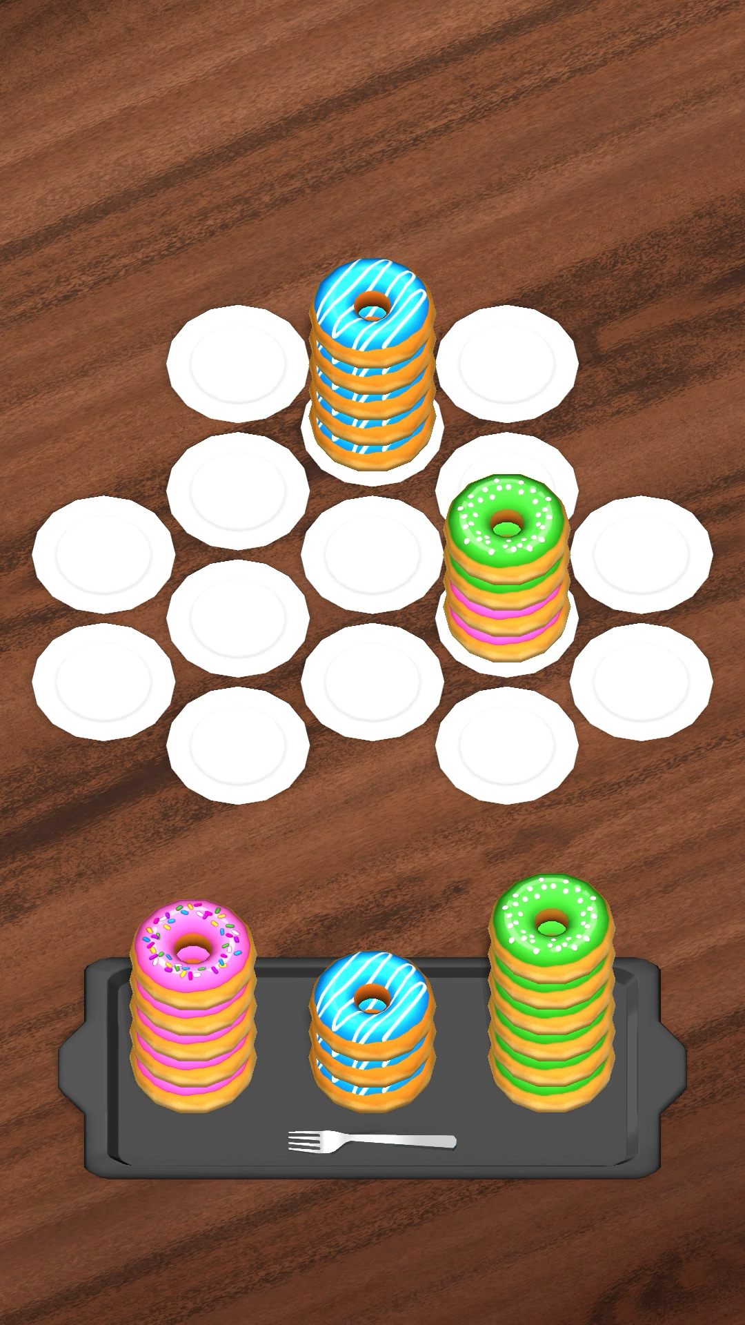 Dessert Sort 3D Game Screenshot