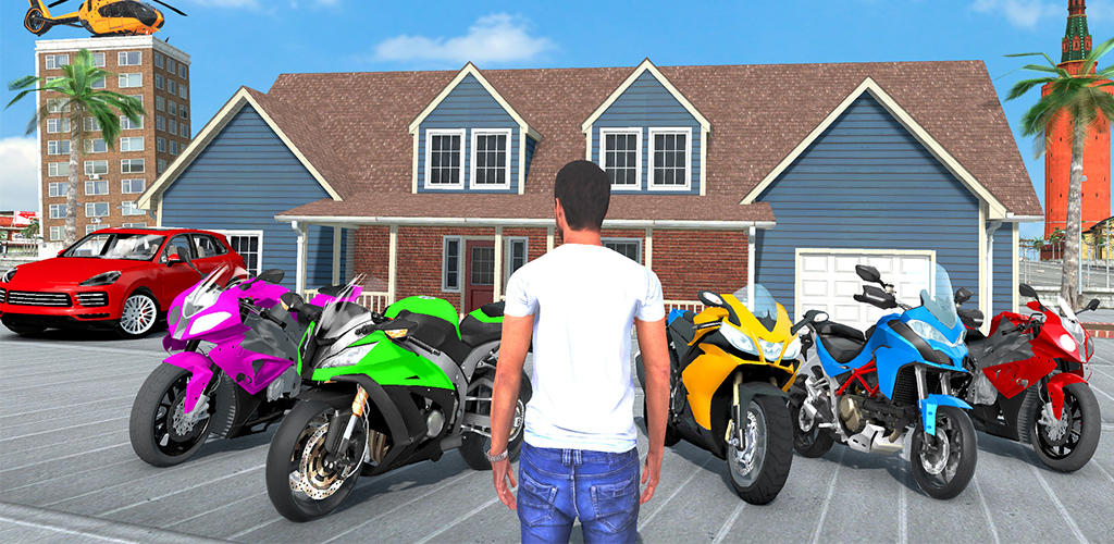 Banner of Indian Bike Crime Driving 3D 