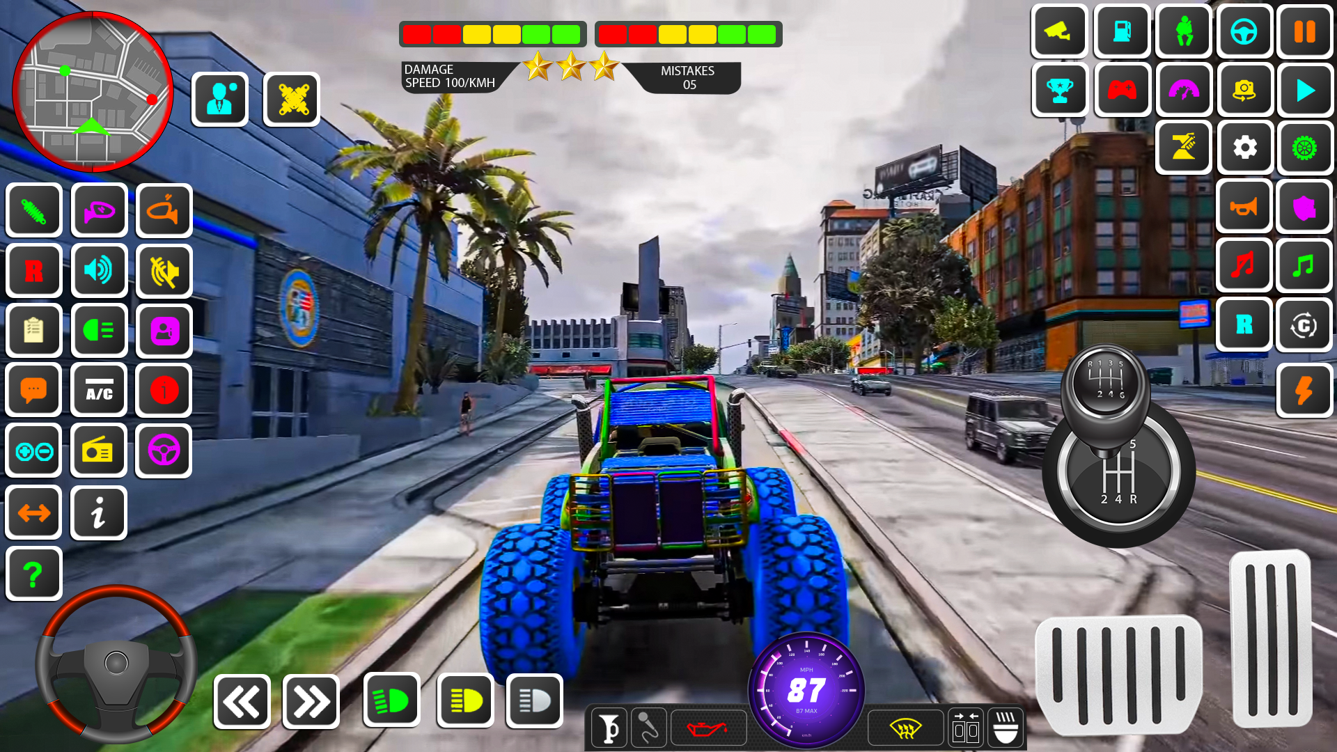 Monster Truck: Stunt Games ภาพหน้าจอเกม