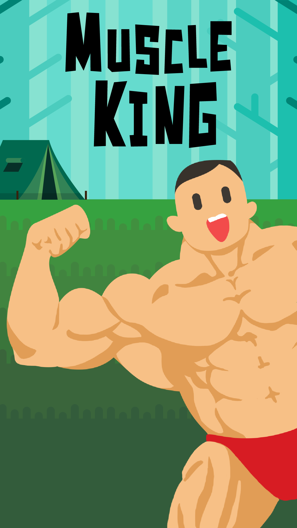 Muscle King - Crazy bodyweight Game Screenshot